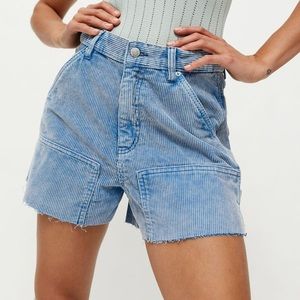 NWT High Rise Corduroy Carpenter Shorts